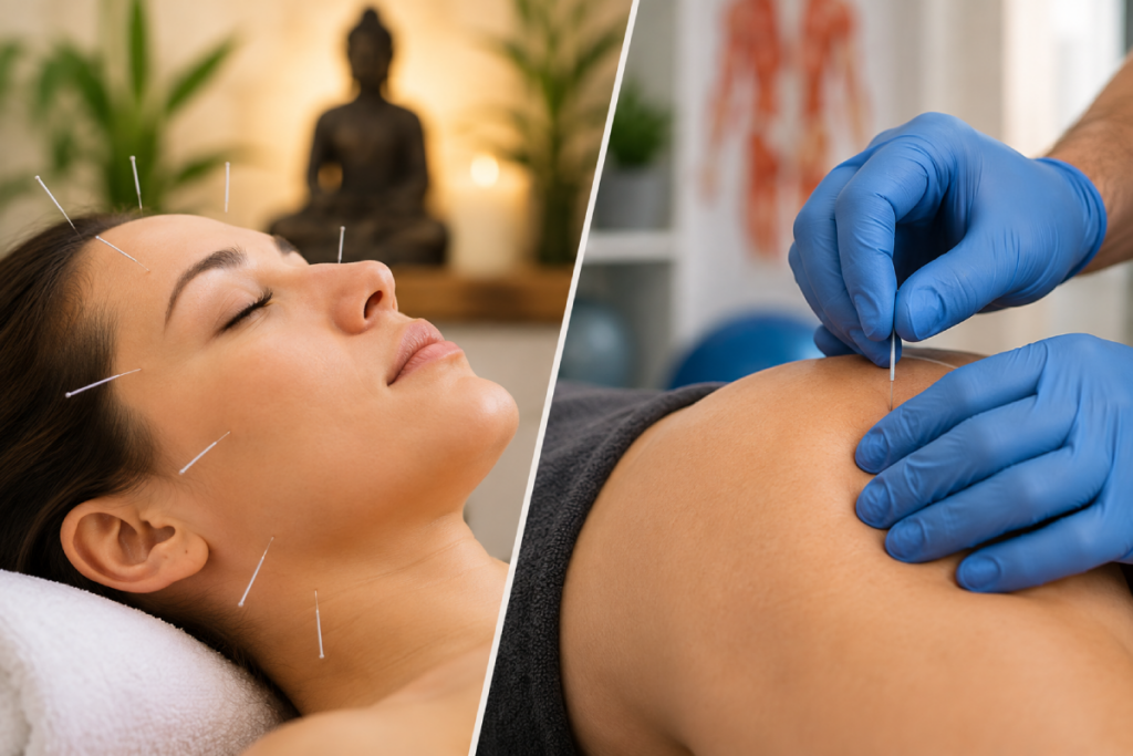 Acupuncture vs Dry Needling